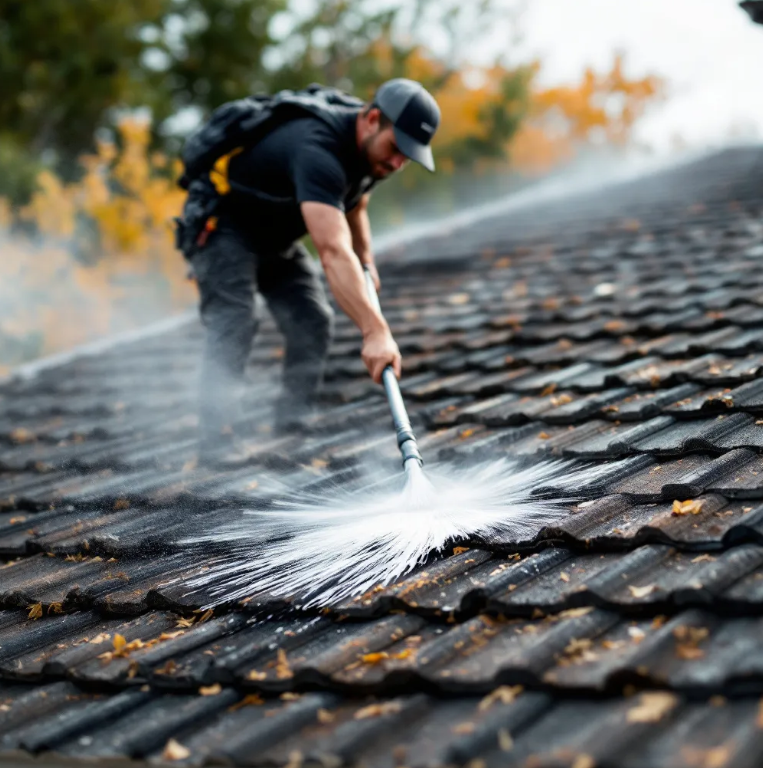 Pourquoi ne pas nettoyer sa toiture au karcher