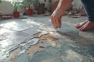 Comment réparer un lino enfoncé ou usé : guide complet