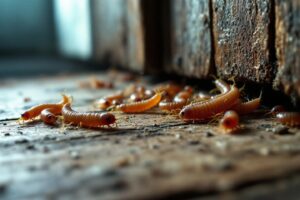 Asticots dans la maison : causes, solutions et prévention rapide