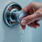 Débloquer un bouton poussoir de robinet de baignoire bloqué
