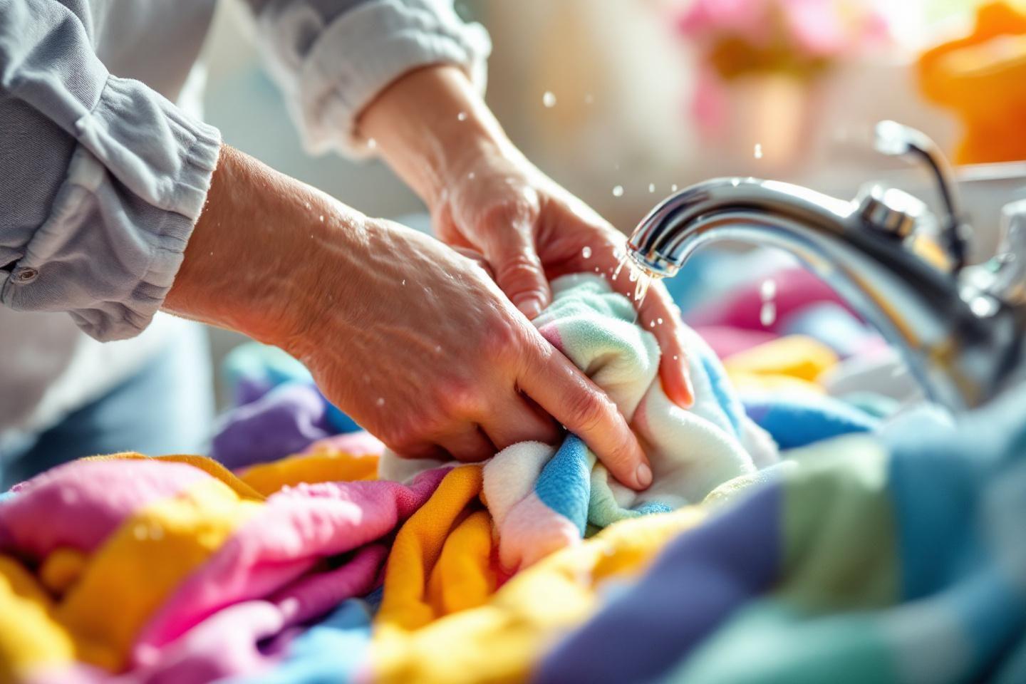 Linge déteint : solutions efficaces et alternatives au K2R
