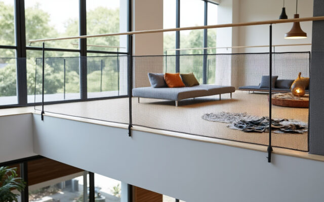 découvrez nos conseils pour choisir le filet mezzanine parfait, alliant sécurité et esthétique, afin d'optimiser l'espace et le confort de votre maison.
