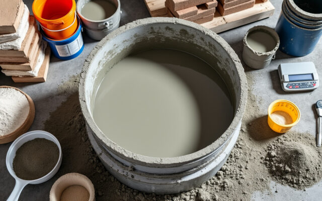 découvrez la recette fiable pour un dosage parfait de chape maigre en bétonnière, garantissant une finition de qualité à chaque utilisation.
