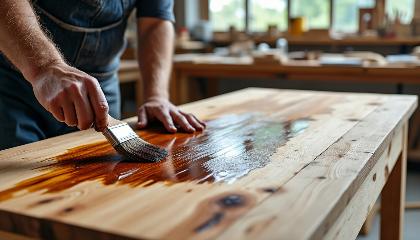 découvrez notre guide pratique pour teinter efficacement le bois de pin et valoriser vos meubles avec des techniques simples et professionnelles.