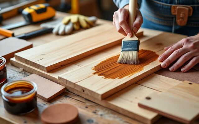 découvrez notre guide pratique pour teinter efficacement le bois de pin et valoriser vos meubles avec des techniques simples et des conseils d'experts.