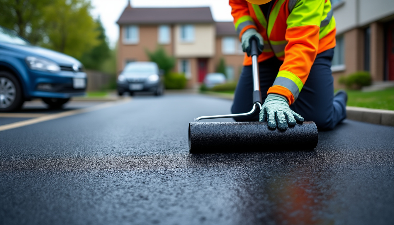découvrez les peintures bitumeuses et résines de haute qualité pour sols enrobés : asphalte, goudron et macadam, proposées par procom pour une protection et une durabilité optimales.