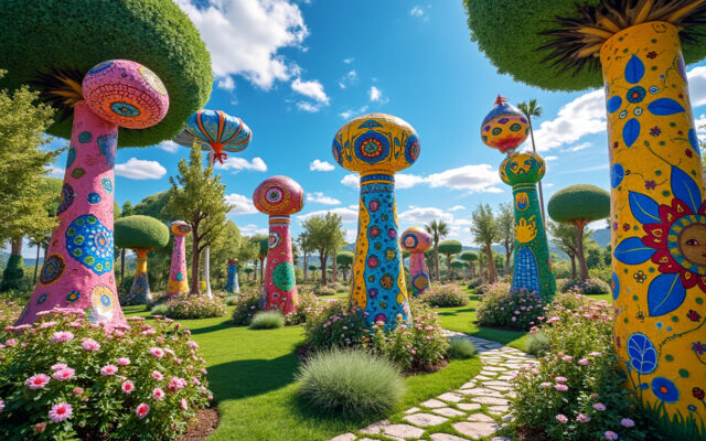 explorez le jardin des tarots de niki de saint phalle en italie, une véritable évasion des sens mêlant art et nature, avec une touche unique signée belgique.