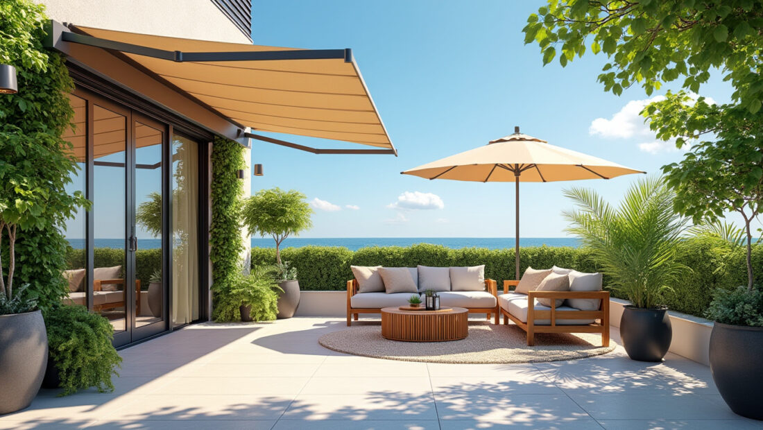 découvrez des astuces ingénieuses pour créer de l’ombre sur votre terrasse et profiter pleinement du soleil tout en restant au frais.