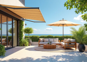 découvrez des astuces ingénieuses pour créer de l’ombre sur votre terrasse et profiter pleinement du soleil tout en restant au frais.