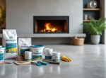 découvrez notre kit complet de béton ciré spécialement conçu pour cheminée et poêle, idéal pour des surfaces de 2m² à 10m². facile à appliquer, durable et esthétiquement moderne pour sublimer votre intérieur.