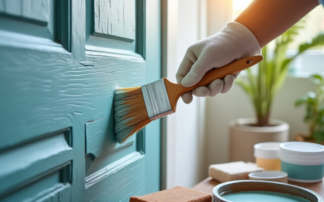 découvrez les astuces incontournables pour repeindre une porte déjà peinte avec succès et donner un nouveau souffle à votre intérieur facilement.