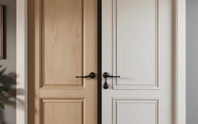 découvrez comment choisir la peinture idéale pour vos portes en comparant les finitions satinée et mate, et apprenez laquelle privilégier selon vos besoins esthétiques et pratiques.