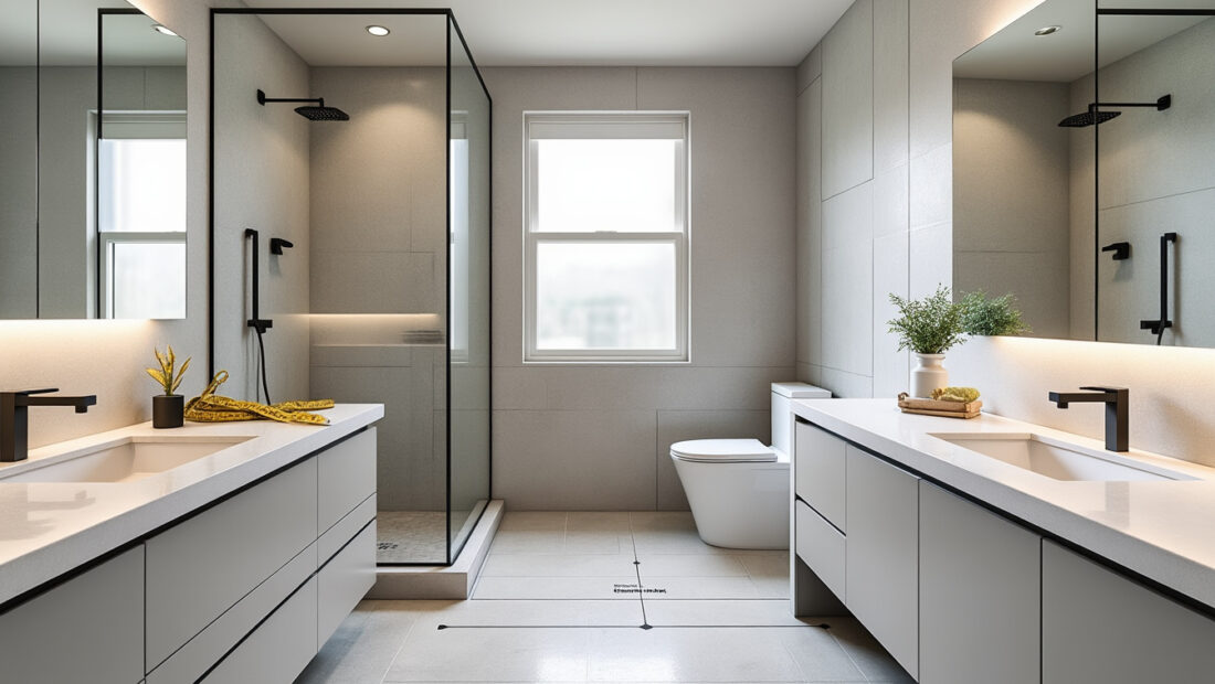 découvrez les dimensions et normes essentielles pour aménager une salle de bain fonctionnelle, confortable et conforme aux règles en vigueur.